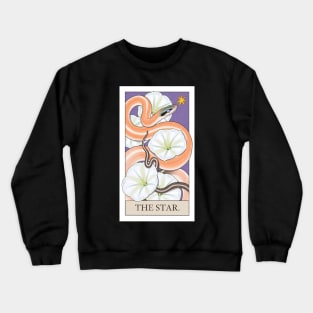 THE STAR Cave Dwelling Rat Snake Tarot Card Crewneck Sweatshirt